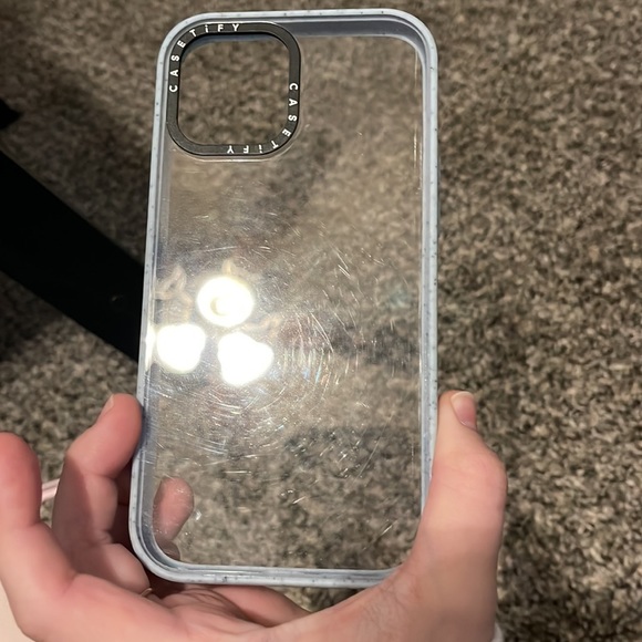 Casetify transparent iPhone 12 Pro Max case - Picture 3 of 3